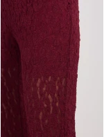 Kalhoty IT SP 9960.78 maroon Kalhoty IT SP 9960.78 maroon