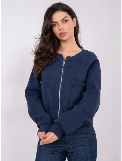 WT BL mikina A1452.99 tmavě modrá