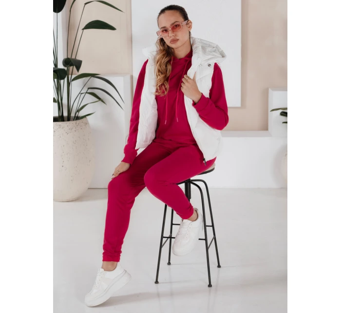 Dámská tepláková souprava MIGEL fuchsiová FashionStreet AY0810