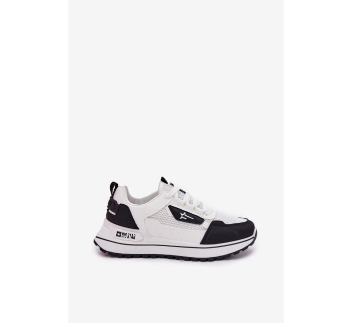 Dámské Sportovní Boty Na Platformě Big Star RR274A223 HI-POLY SYSTEM Bílá-Černá Dámské Sportovní Boty Na Platformě Big Star RR274A223 HI-POLY SYSTEM Bílá-Černá