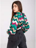 Halenka DHJ BZ 12311.49P tmavě zelená