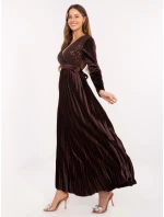 Sukienka IT SK model 21441157 ciemny brązowy - FPrice