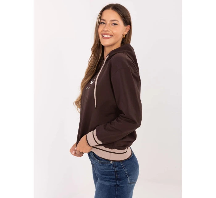 Bluza RV BL model 21314511 ciemny brązowy - FPrice