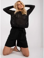 Šortky TW SN BI 26464.07 černá Šortky TW SN BI 26464.07 černá