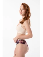 Spodní díl bikin Velvet Bloom Tanga Brasil - Julimex