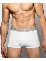 Pánské sportovní boxerky z model 20070758 bavlny bílé - Atlantic Pánské sportovní boxerky z model 20070758 bavlny bílé - Atlantic
