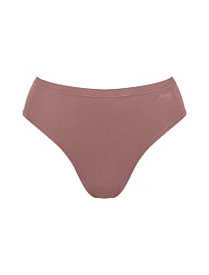 Dámské kalhotky GO Daily Cotton Tai - Cacao - hnědé 1141 - SLOGGI