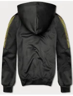 Černá pánská mikina s kapucí model 18433256 - J.STYLE