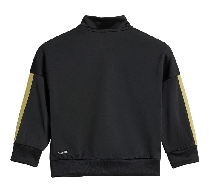 Dětské tepláky adidas Essentials Climacool černo-zlaté JC8857 Dětské tepláky adidas Essentials Climacool černo-zlaté JC8857