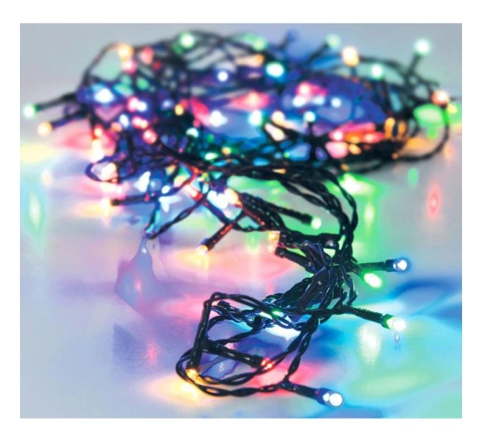 VÁNOČNÍ STROM SVĚTLA SVĚTELNÝ ŘETĚZ 120 VEDL VÍCEBAREVNÝ