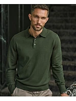 Tee Jays TJ 6002 Polo pletený svetr 18.6002 navy Tee Jays TJ 6002 Polo pletený svetr 18.6002 navy