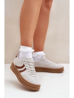 Stylové tenisky na platformě šedé model 21682892 - Boto Stylové tenisky na platformě šedé model 21682892 - Boto