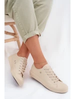 Dámské tenisky Eko kůže Big Star TT274019 Béžové