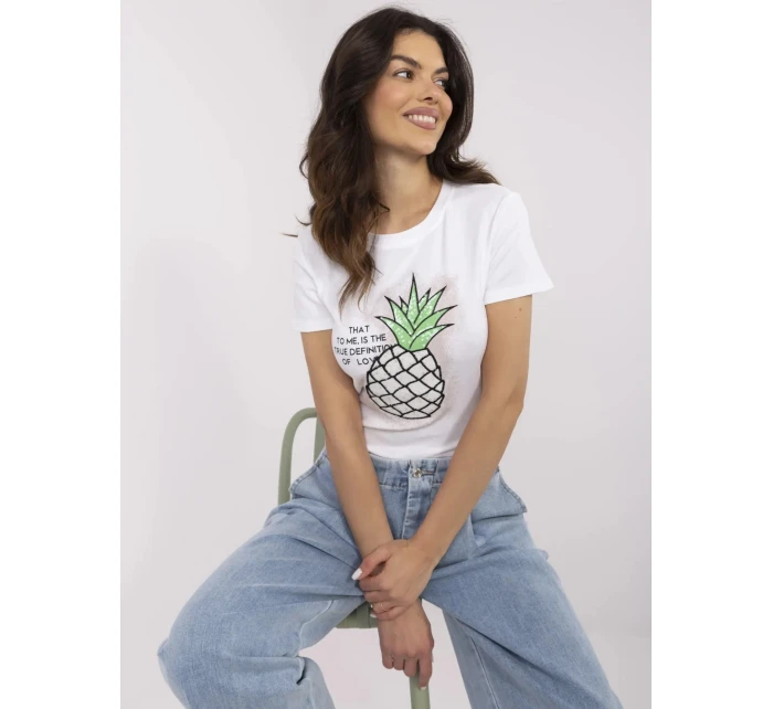 Tričko NM TS model 21041095 ecru - FPrice Tričko NM TS model 21041095 ecru - FPrice