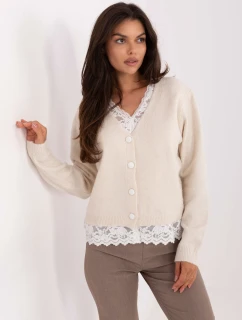 Jumper PM SW F513.16 světle béžový