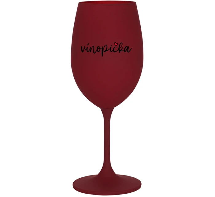 VÍNOPIČKA - bordo sklenice na víno 350 ml VÍNOPIČKA - bordo sklenice na víno 350 ml
