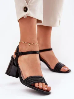 Sandály na podpatku  model 213017 Step in style