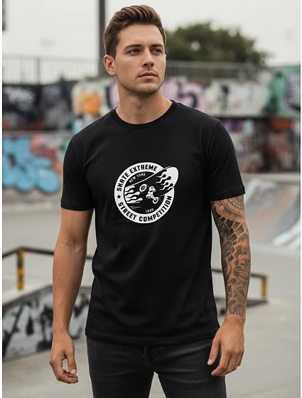 Koszulka męska z nadrukiem Skate Extreme Street Competition model 22136428 - FashionStreet