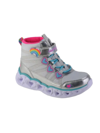 Skechers Sweetheart Lights - Sweet Styling 302668L-SMLT Silver 32 Skechers Sweetheart Lights - Sweet Styling 302668L-SMLT Silver 32