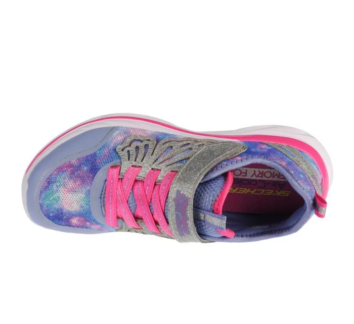 Skechers Quick Kicks Fairy Glitz 302076L-PWPK Blue 29