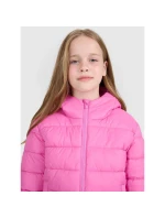 Dívčí péřová bunda se syntetickou výplní 4F 4FJRAW25TDJAF0816-54S Dívčí péřová bunda se syntetickou výplní 4F 4FJRAW25TDJAF0816-54S