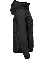 TJ Dámská hybridní strečová bunda s kapucí 18. black/black model 22498725 - Tee Jays TJ Dámská hybridní strečová bunda s kapucí 18. black/black model 22498725 - Tee Jays