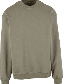 Build your Brand BY 409 Mikina z těžké bavlny "Loose Fit" 56.0409 pale olive