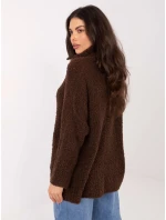 Jumper CH SW 72993.25 tmavě hnědý Jumper CH SW 72993.25 tmavě hnědý