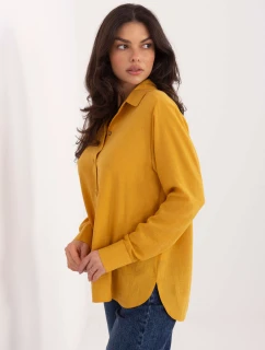 Košile LK KS 510109.70 tmavě žlutá