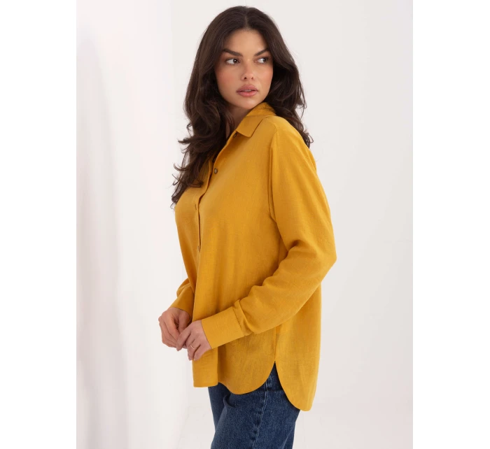 Koszula LK KS model 21858953 ciemny żółty - FPrice