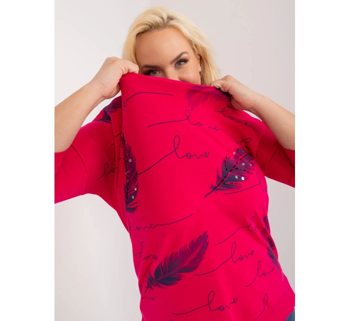 Bluzka RV BZ model 19658577 fuksjowy - FPrice