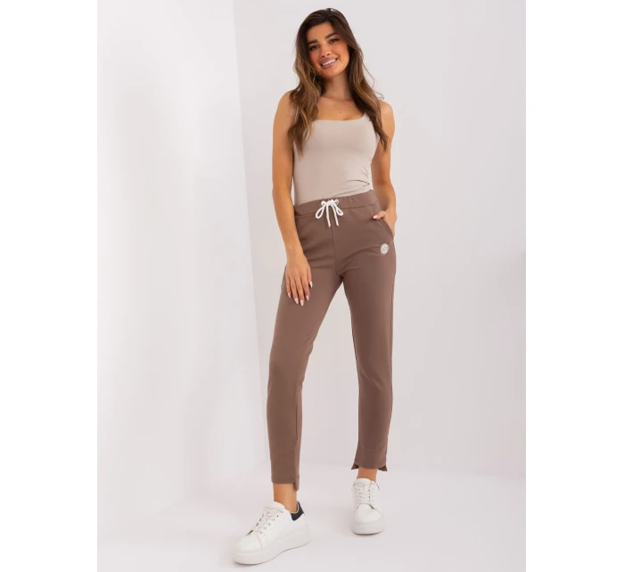 Spodnie dresowe RV DR brązowy model 21471648 - FPrice Spodnie dresowe RV DR brązowy model 21471648 - FPrice