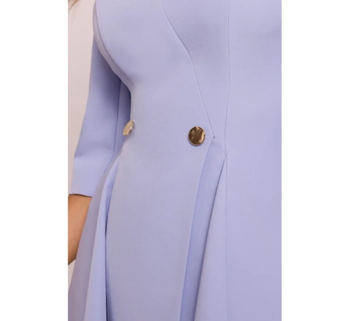 model 20970643 Přiléhavé mini šaty světle modré - Moe model 20970643 Přiléhavé mini šaty světle modré - Moe