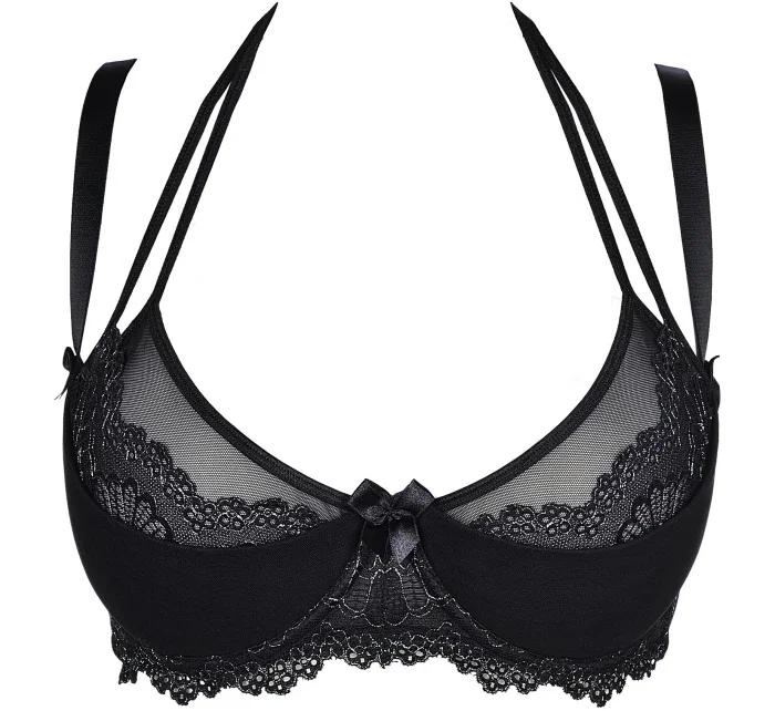 Podprsenka Plus Size V-8701 černá - Axami Podprsenka Plus Size V-8701 černá - Axami