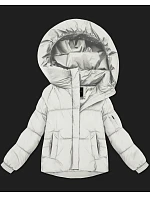 Dámská přechodná bunda oversize S'West broken white (B2003-26) Dámská přechodná bunda oversize S'West broken white (B2003-26)