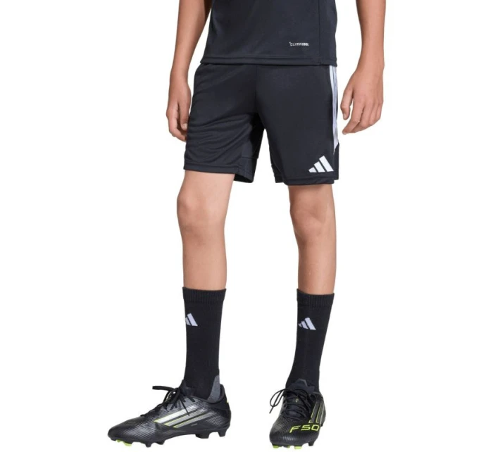 Dětské tréninkové šortky adidas Tiro 26 League černobílé JY7147