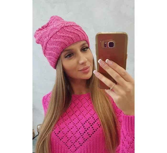 Dámská čepice Dagmara K332 pink Dámská čepice Dagmara K332 pink