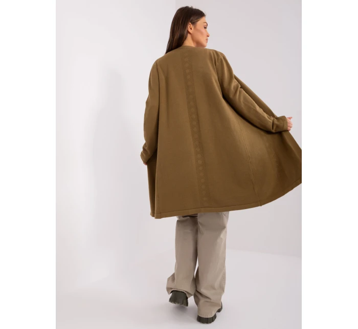 Kardigan AT SW model 21219734 oliwkowy - FPrice Kardigan AT SW model 21219734 oliwkowy - FPrice