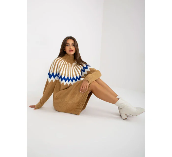 Dámské šaty LC SK 0098 okrové