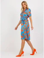 LK SK 508948 šaty.78 modrá LK SK 508948 šaty.78 modrá