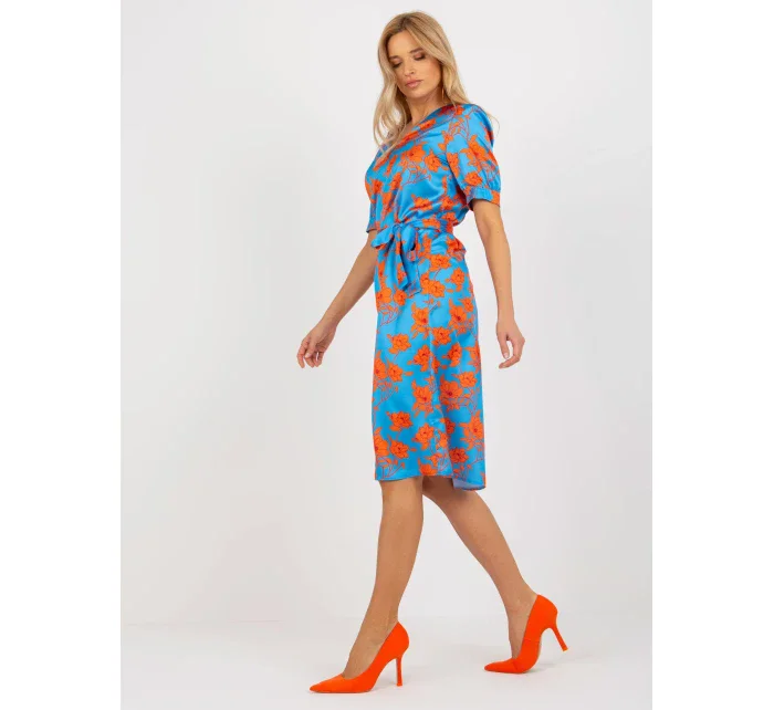 LK SK 508948 šaty.78 modrá LK SK 508948 šaty.78 modrá