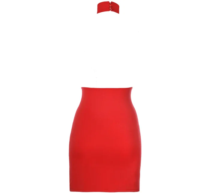 Šaty V-9139 červené - Axami