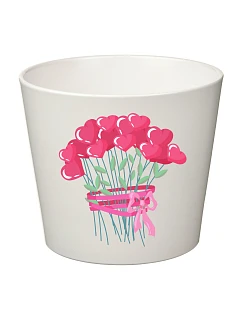 SRDÍČKOVÁ KYTICE - malý květináč 