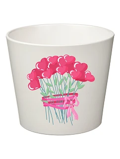 SRDÍČKOVÁ KYTICE - malý květináč 