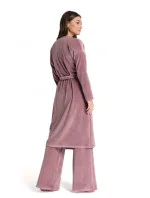 Dámský sametový župan LA087 - Lalupa