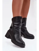 Boty na podpatku  model 218068 Step in style