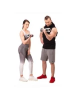 Chromové činky 2x9 kg HMS CHD09