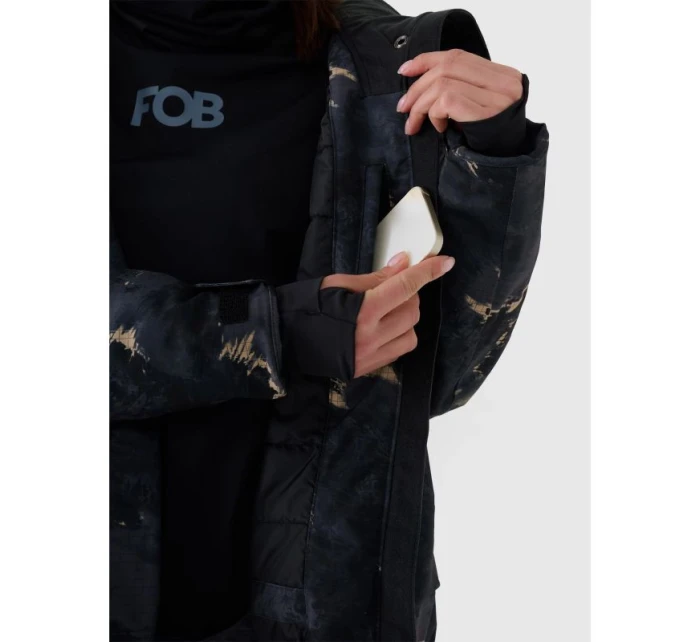 Dámská snowboardová bunda s membránou 10000 4F 4FWAW24TTJAF586-90A Dámská snowboardová bunda s membránou 10000 4F 4FWAW24TTJAF586-90A