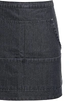 Premier PR 125 Denim zástěra do pasu krátká 39.0125 black denim