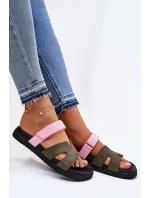 Dámské Pantofle Na Suchý Zip model 21697746 - VINCEZA